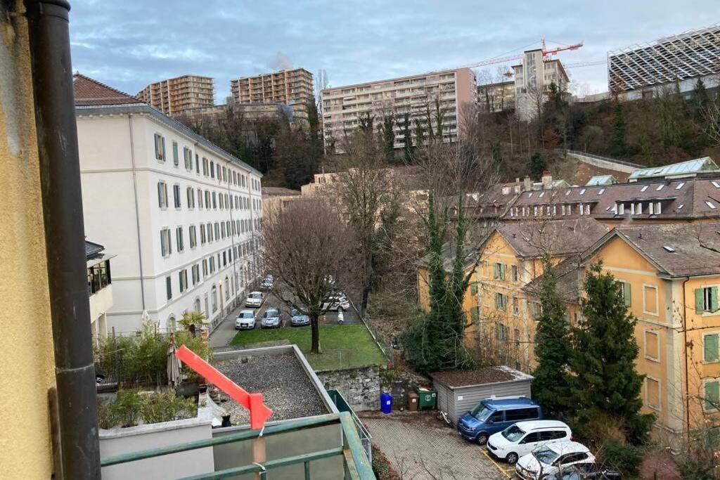 Joli 2 Pieces Dernier Etage, Lausanne Centre Exterior foto